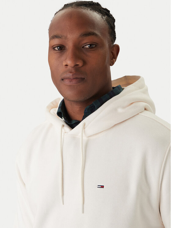 Tommy Jeans Tommy Jeans Pulóver DM0DM20742 Ekru Regular Fit