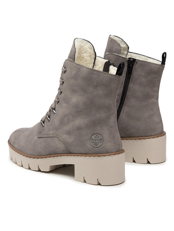 Rieker Rieker Schnürschuhe X5701-40 Grau