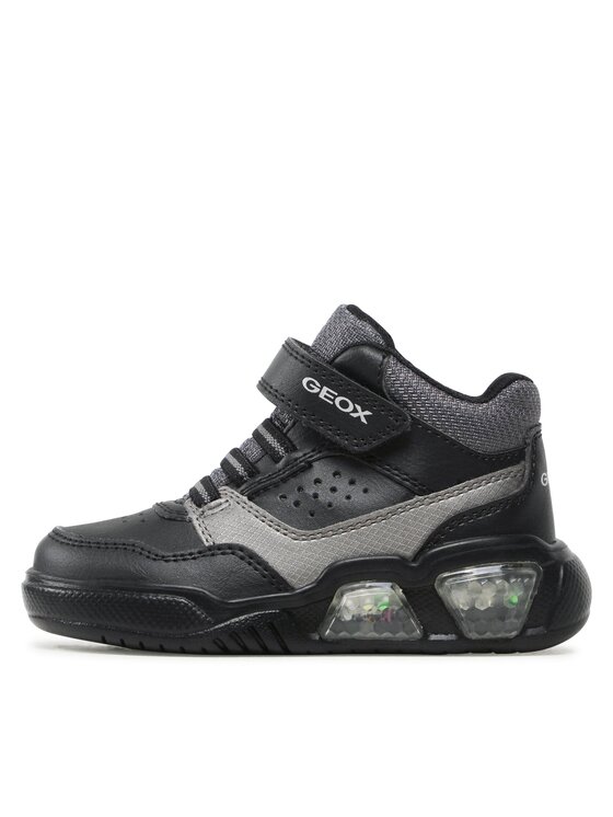 Geox Geox Sneakersy J Illuminus Boy J36GVB 05411 C0005 M Czarny