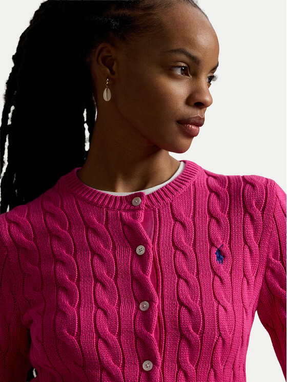 Polo Ralph Lauren Polo Ralph Lauren Cardigan 211971868509 Rosa Slim Fit