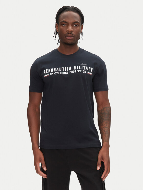 Aeronautica Militare Aeronautica Militare T-Shirt 251TS1942J538 Σκούρο μπλε Regular Fit