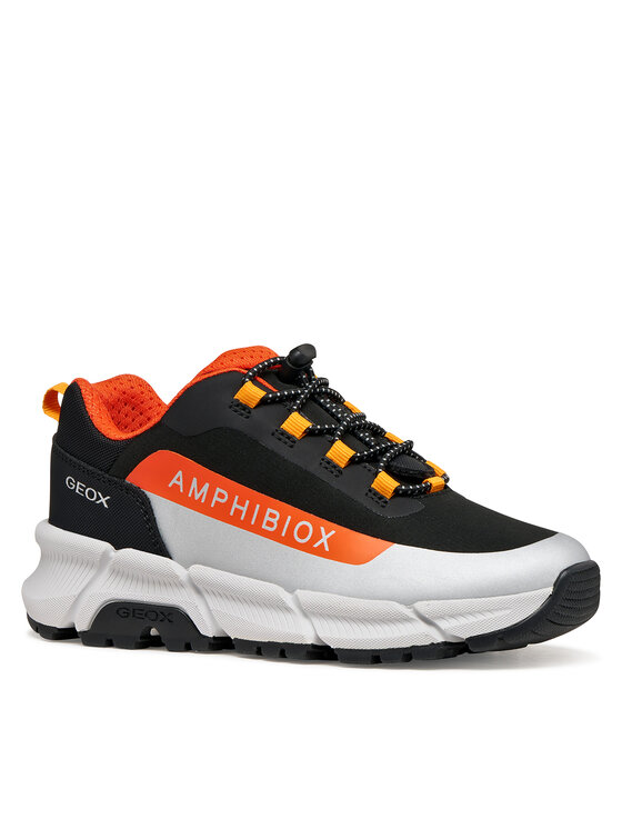 Geox Geox Sneakersy J Flexyper Plus Boy J46LCC 0FU50 C0038 S Čierna