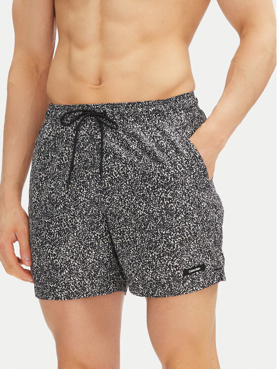 Calvin Klein Swimwear Calvin Klein Swimwear Úszónadrág KM0KM01120 Fekete Regular Fit