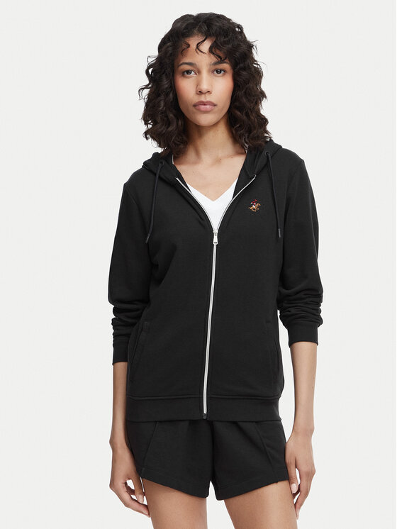 Beverly Hills Polo Club Hanorac P-SS26W-F546540 Negru Regular Fit