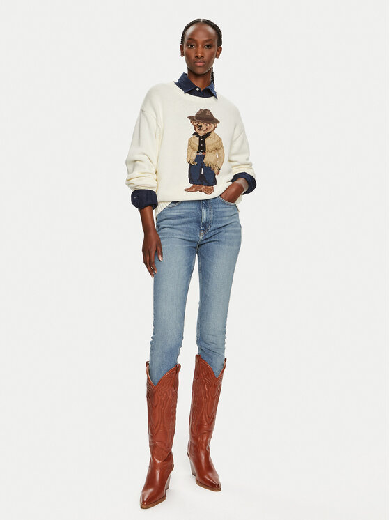 Polo Ralph Lauren Polo Ralph Lauren Пуловер 211941562001 Бежов Relaxed Fit