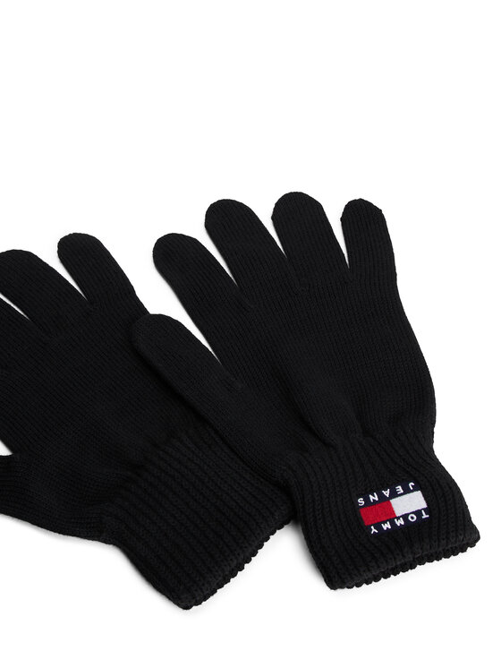 Tommy Hilfiger Tommy Hilfiger Moške rokavice Heritage AM0AM13680 Črna