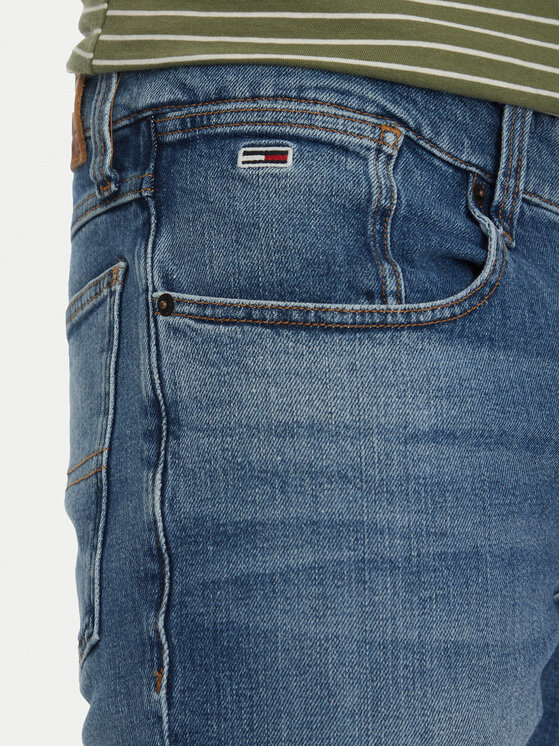 Tommy Jeans Tommy Jeans Szorty jeansowe Ronnie DM0DM20961 Niebieski Slim Fit