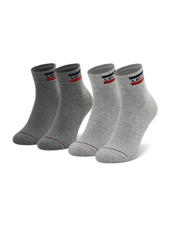 Set di 2 paia di calzini corti unisex Levi's