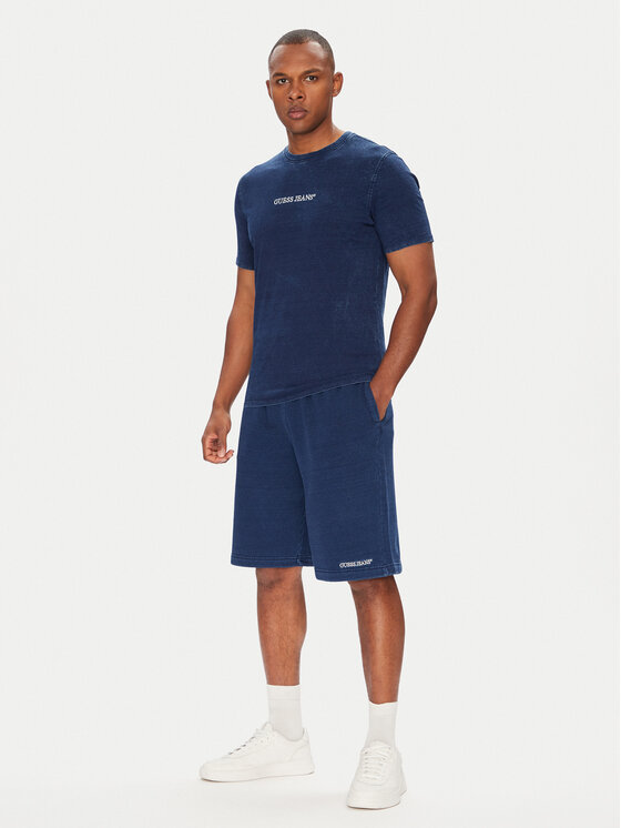 Guess Jeans Guess Jeans Sport rövidnadrág M5YD49 KCXQ1 Kék Regular Fit