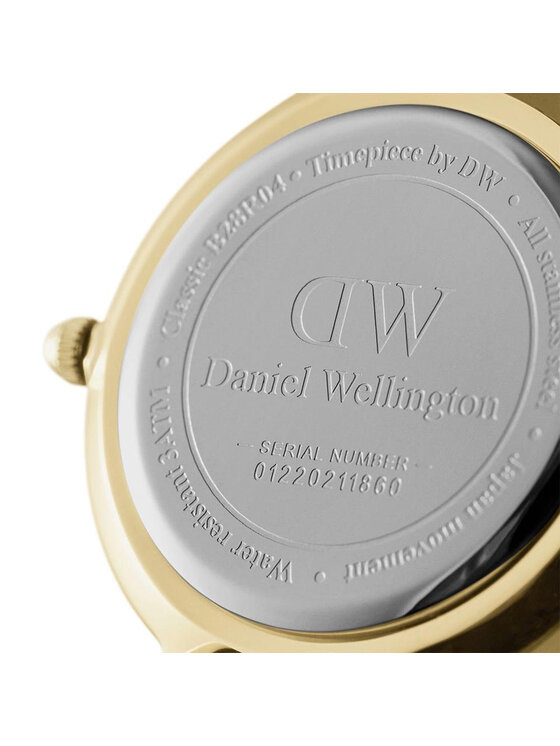 Daniel Wellington Daniel Wellington Ročna ura Petite Yg Mesh DW00100350 Zlata