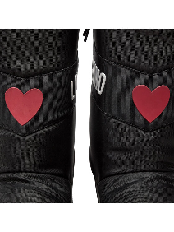 LOVE MOSCHINO LOVE MOSCHINO Čizme za snijeg JA24032G1LISA000 Crna