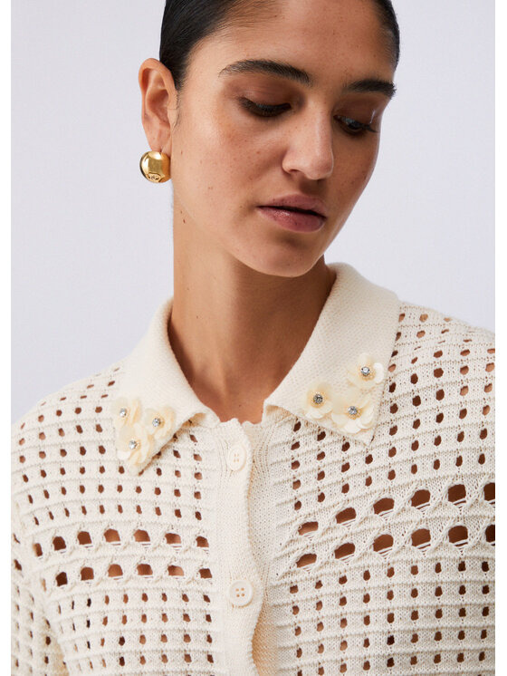 Liu Jo Liu Jo Cardigan WA6325MA79R10701 Viola Regular Fit