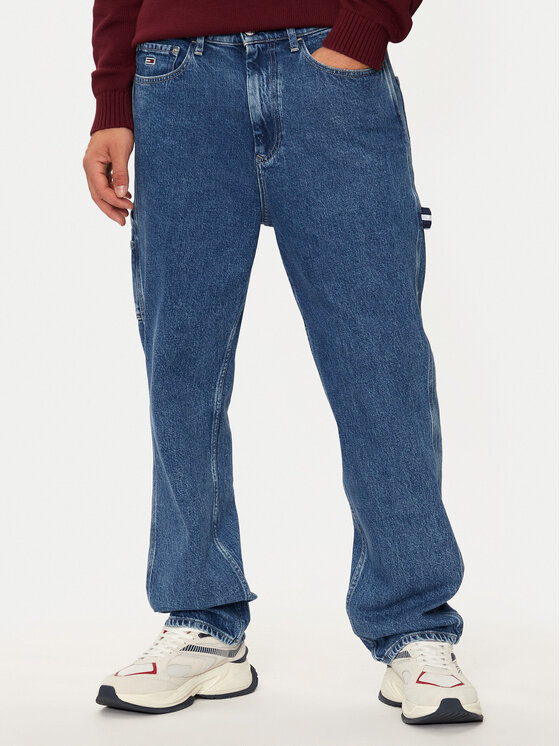Tommy Jeans Tommy Jeans Jeansy Skater DM0DM20680 Modrá Loose Fit