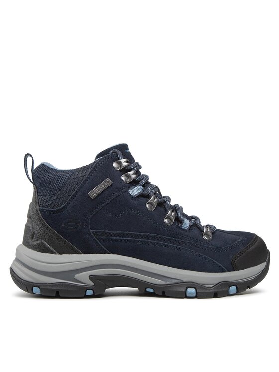 skechers chaussures de trekking alpine trail 167004/nvgy bleu marine