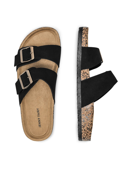 Jenny Fairy Jenny Fairy Pantoletten HANNAH WS20161-24 Schwarz