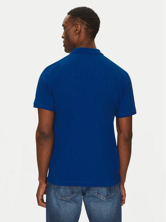 Mustang Mustang Polo Palco 1016293 Blu Regular Fit