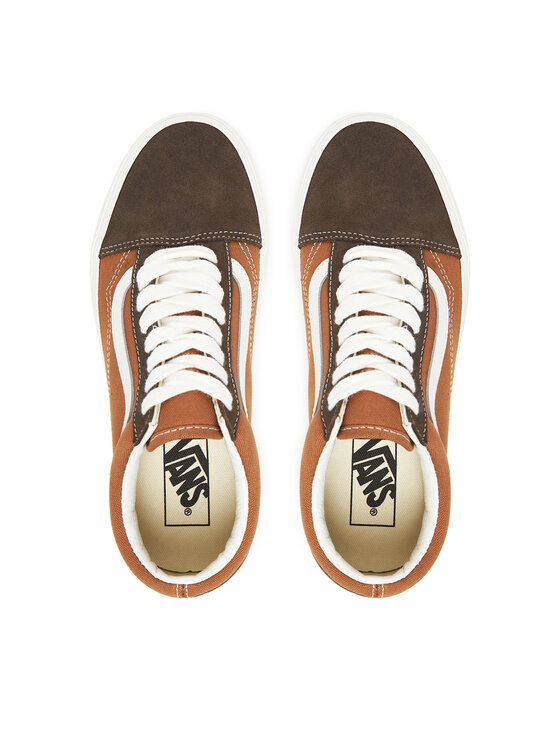 Vans Vans Tenisówki Old Skool VN000D9YBW21 Brązowy