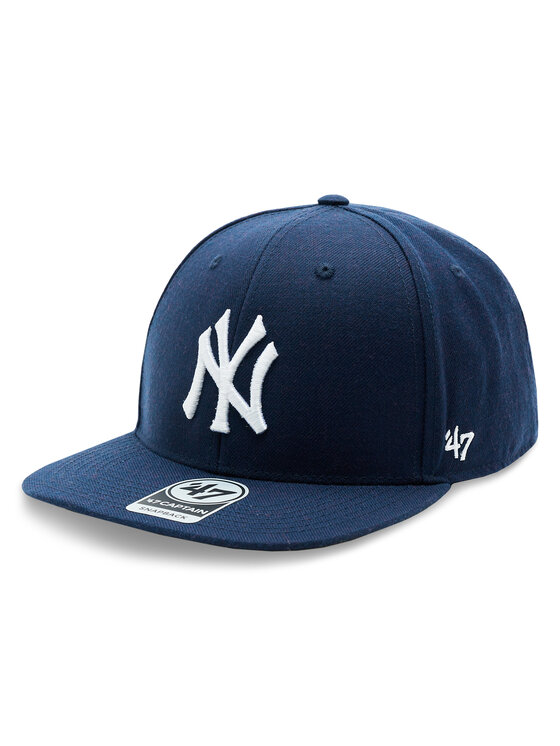 Șapcă 47 Brand MLB New York Yankees No Shot '47 Captain B-NSHOT17WBP-LN Bleumarin