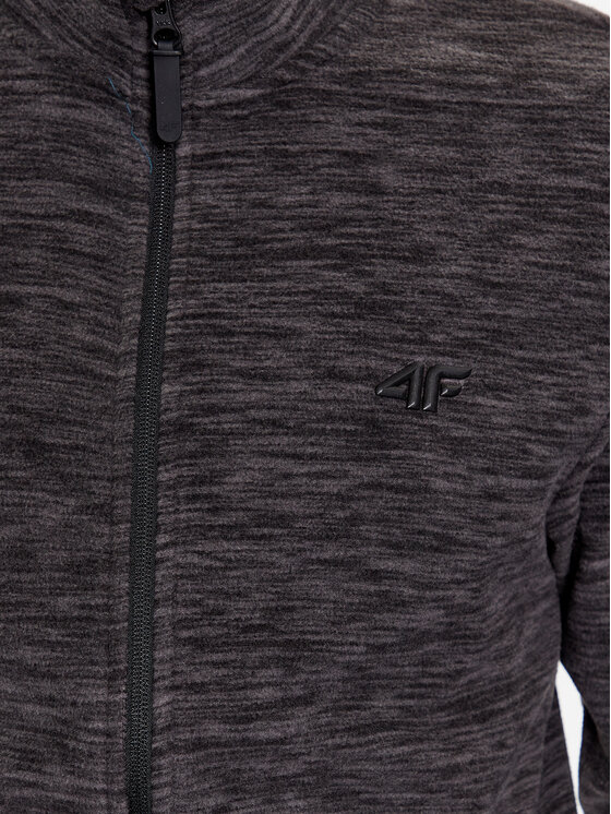 4F 4F Fleece 4FAW23TFLEM120 Μαύρο Regular Fit