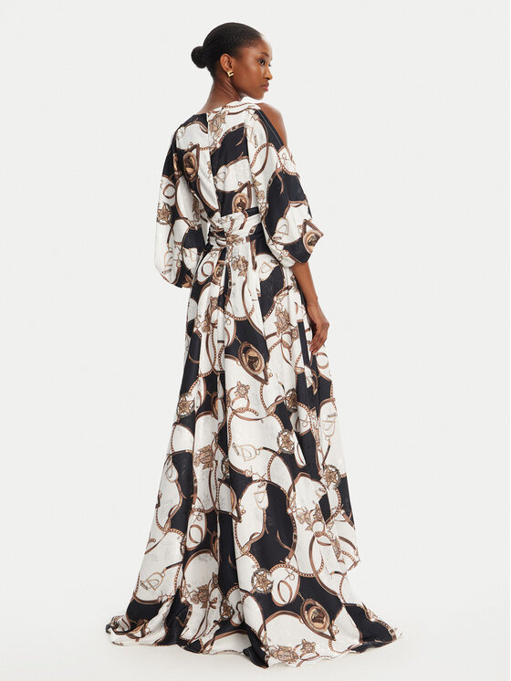 Babylon Babylon Sukienka koktajlowa S00882 Kolorowy Regular Fit