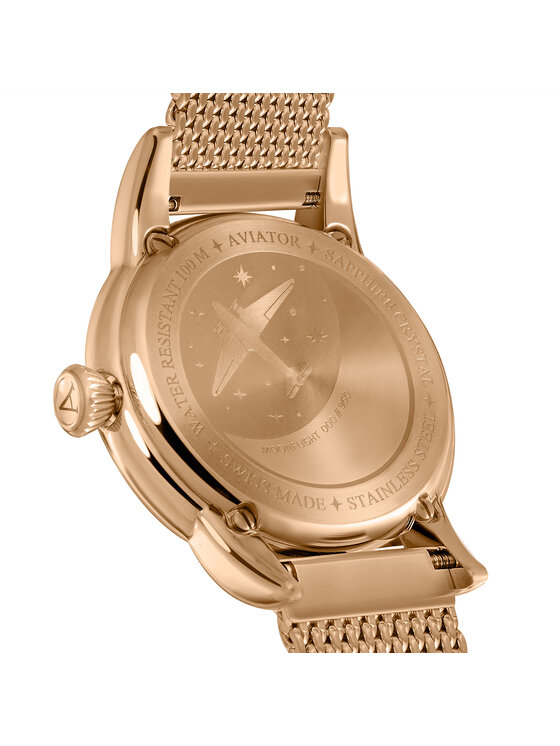 Aviator Aviator Orologio V.1.33.2.258.5 Oro rosa
