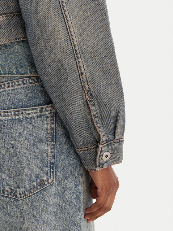 HUGO HUGO Jeans jakna Galatea_B 50553000 Modra Oversize