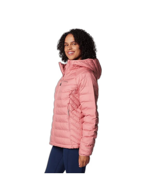 Columbia Columbia Kurtka zimowa Powder ite II Hooded Jacket 2089391629 Różowy Regular Fit