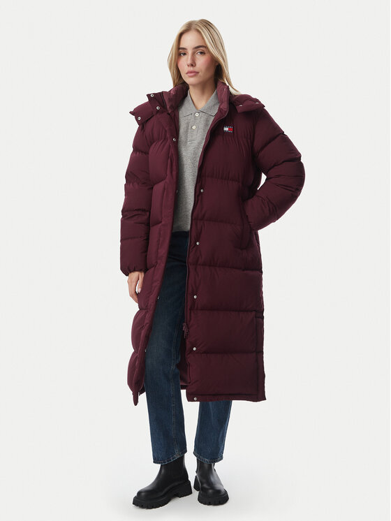 Tommy Jeans Tommy Jeans Sulejope Alaska  DW0DW18860 Bordoopunane Regular Fit