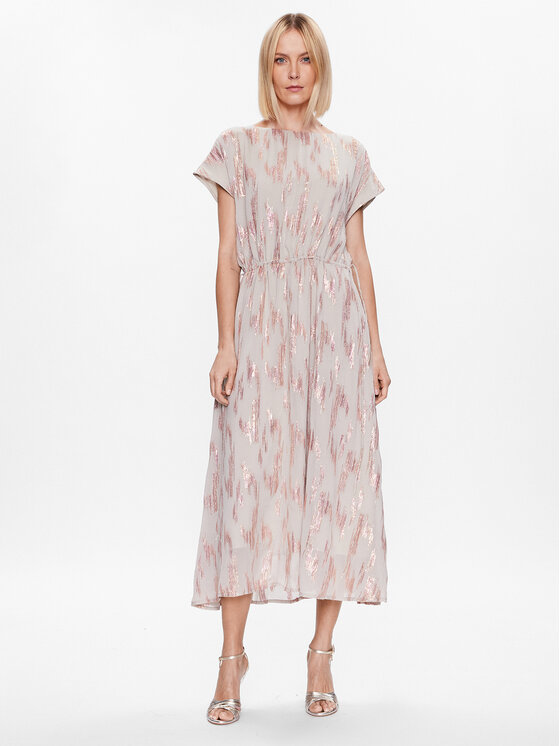 Bruuns Bazaar Bruuns Bazaar Rochie cocktail Guz Lucca BBW3331 Gri Regular Fit