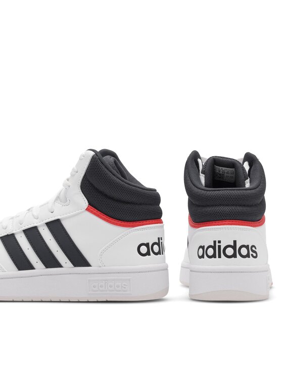 adidas adidas Sneakersy HOOPS 3.0 MID GY5543 Biały