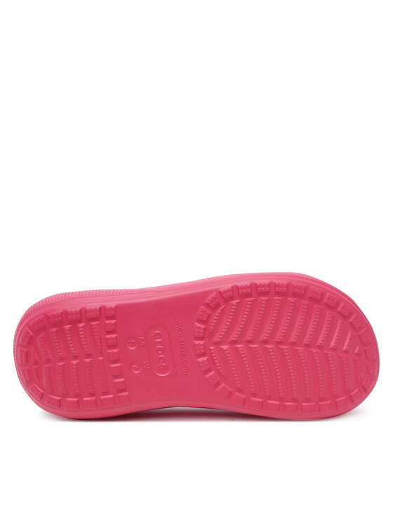 Crocs Crocs Şlapi Classic Crush Sandal 207670 Roz