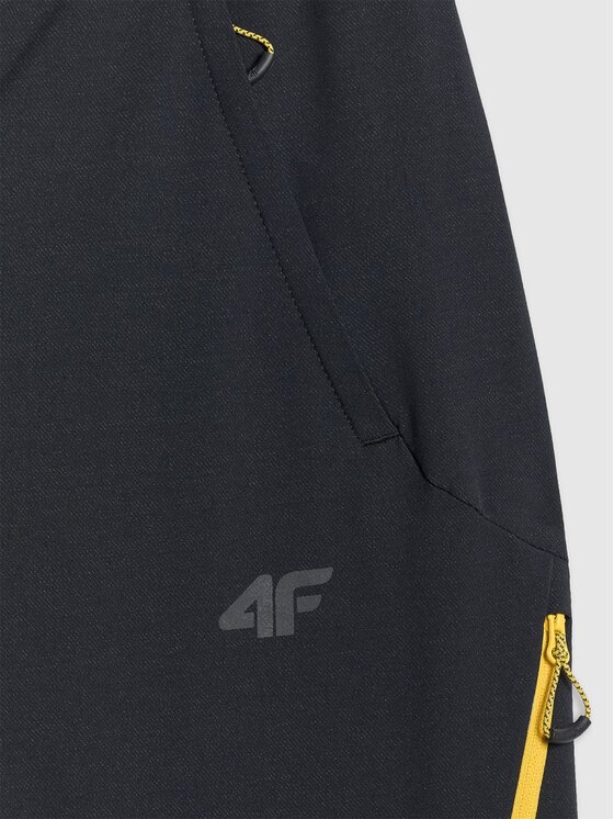 4F 4F Outdoorové kalhoty 4FRAW25TFTRM1233-20S Černá Regular Fit