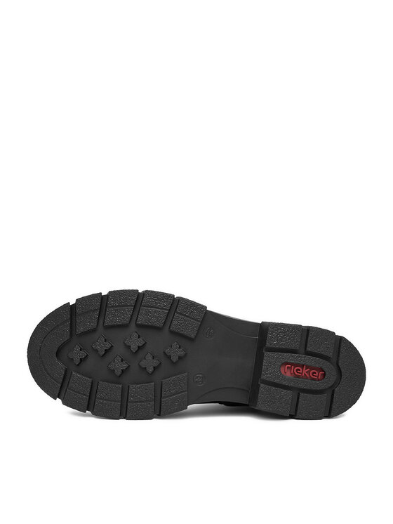 Rieker Rieker Kotníková obuv s elastickým prvkem Z9150-00 Černá