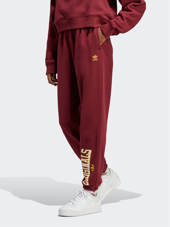 adidas adidas Долнище анцуг Joggers IC6035 Червен Slim Fit