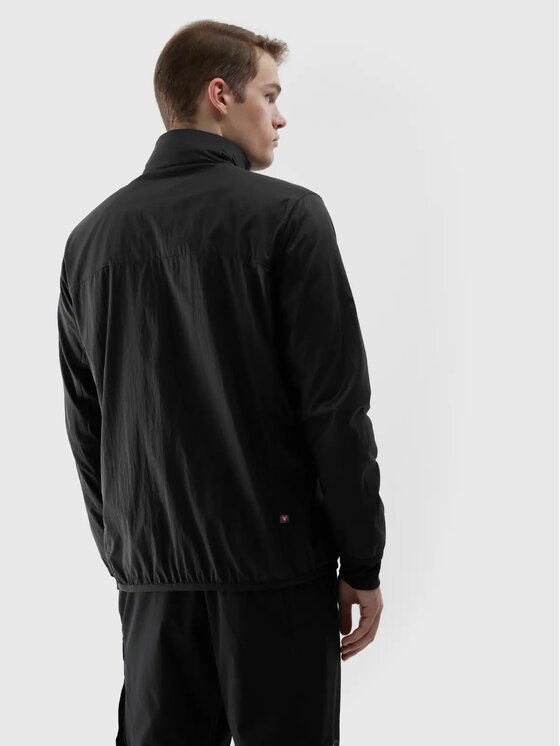 4F 4F Outdoorová bunda 4FWSS24TDJAM308-21S Čierna Regular Fit