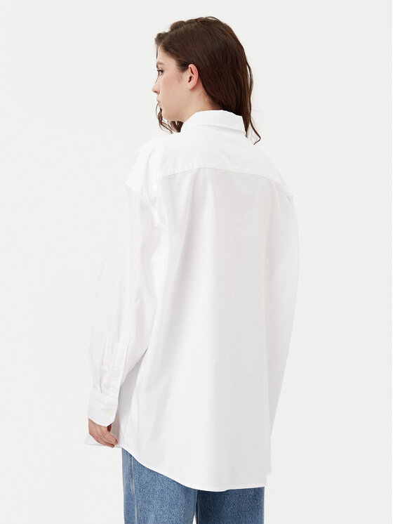 Tommy Jeans Tommy Jeans Košulja DW0DW20289 Bijela Oversize