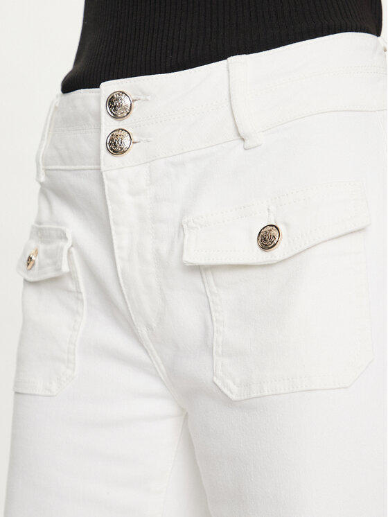 Morgan Morgan Blugi 241-POLEN2 Écru Bootcut Fit