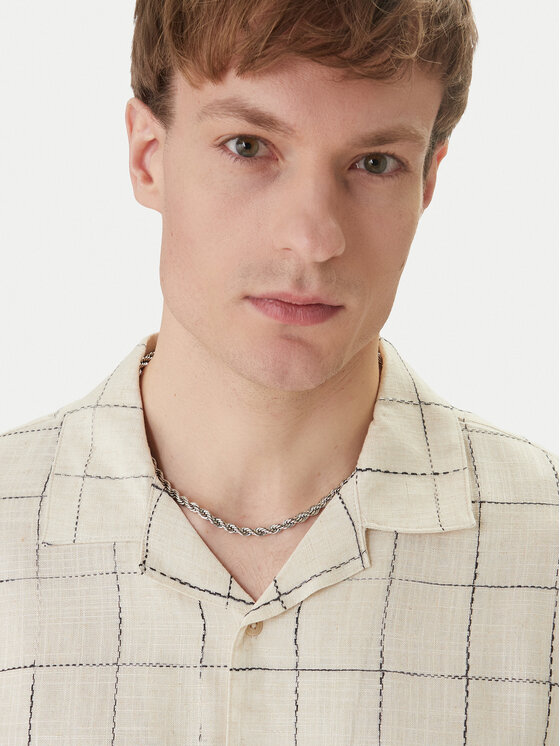 Guess Guess Риза M6GH46 W1754 Бежов Regular Fit