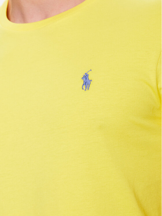 Polo Ralph Lauren Polo Ralph Lauren T-Shirt 710671438290 Žlutá Slim Fit
