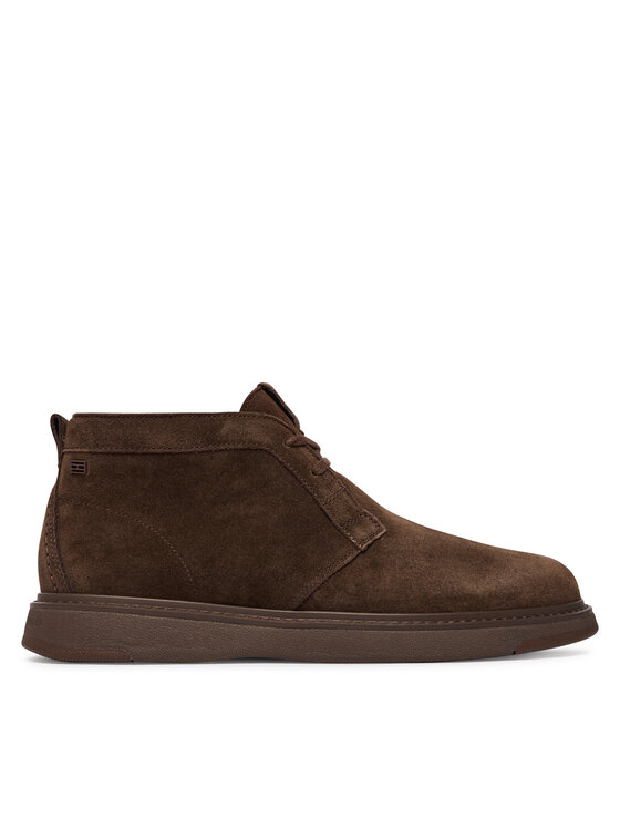 Tommy Hilfiger Tommy Hilfiger Зимни обувки Comfort Suede Chukka FM0FM06074 Кафяв