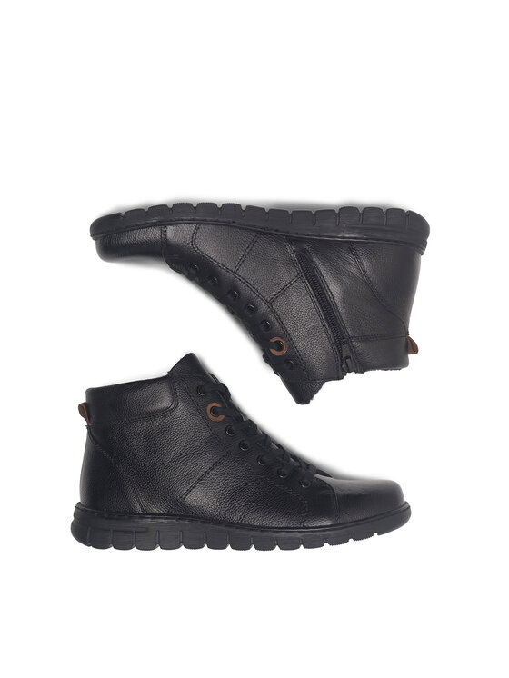 Go Soft Go Soft Botine WI23-GHANA-03 Negru