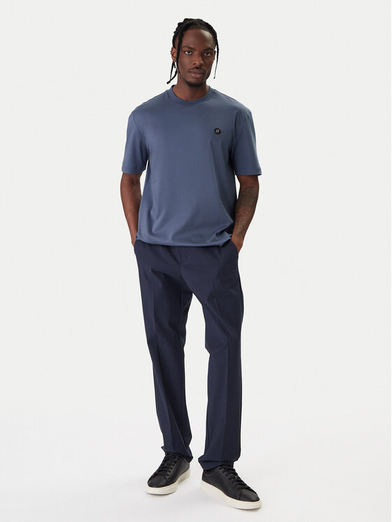 BOSS BOSS T-Shirt C-Taut 01 50555844 Niebieski Regular Fit