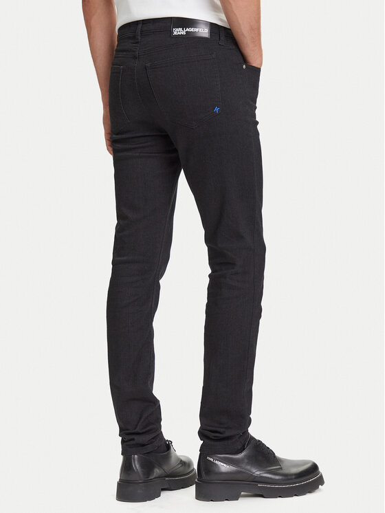 Karl Lagerfeld Jeans Karl Lagerfeld Jeans Jeansy A3M10031 Czarny Skinny Fit