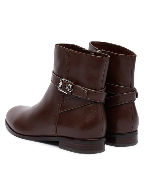LAUREN RALPH LAUREN LAUREN RALPH LAUREN Polokozačky Brooke II 802974382002 Hnědá