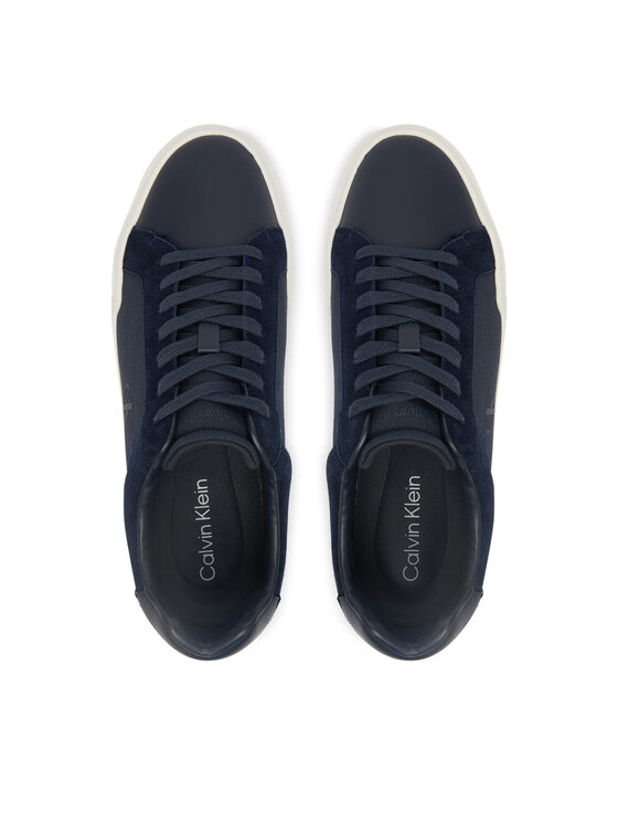 Calvin Klein Calvin Klein Sneakers Chunky Cupsole Laceup Cv Mix HM0HM02238 Blu scuro