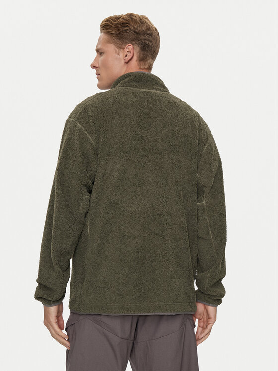 adidas adidas Felpa di pile Terrex XPLORIC IN0011 Verde Regular Fit