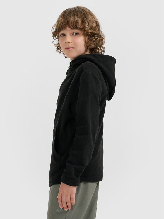 4F 4F Bluza APRES SKI Czarny Regular Fit