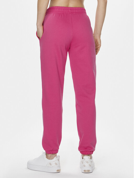 Guess Guess Spodnie dresowe Eleanora V4RB10 KC5O0 Różowy Regular Fit