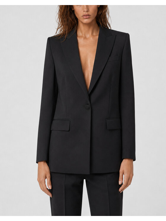 PHILIPP PLEIN PHILIPP PLEIN Marynarka 31264 Czarny Loose Fit
