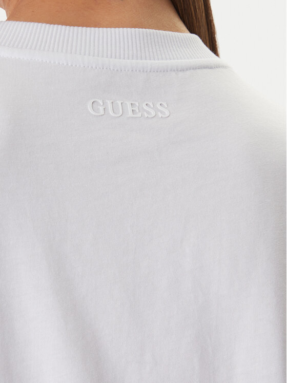 Guess Guess T-Shirt W6GI39 K3478 Λευκό Regular Fit